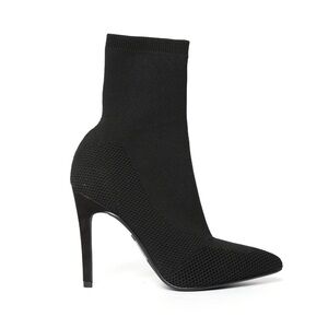 Knit Heeled Booties